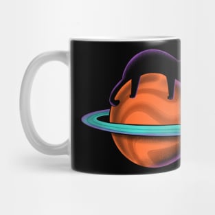 Cat sleeping space Mug